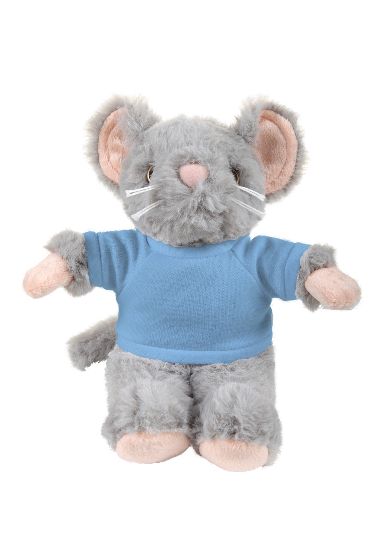 soft plush Mouse with t-shirt