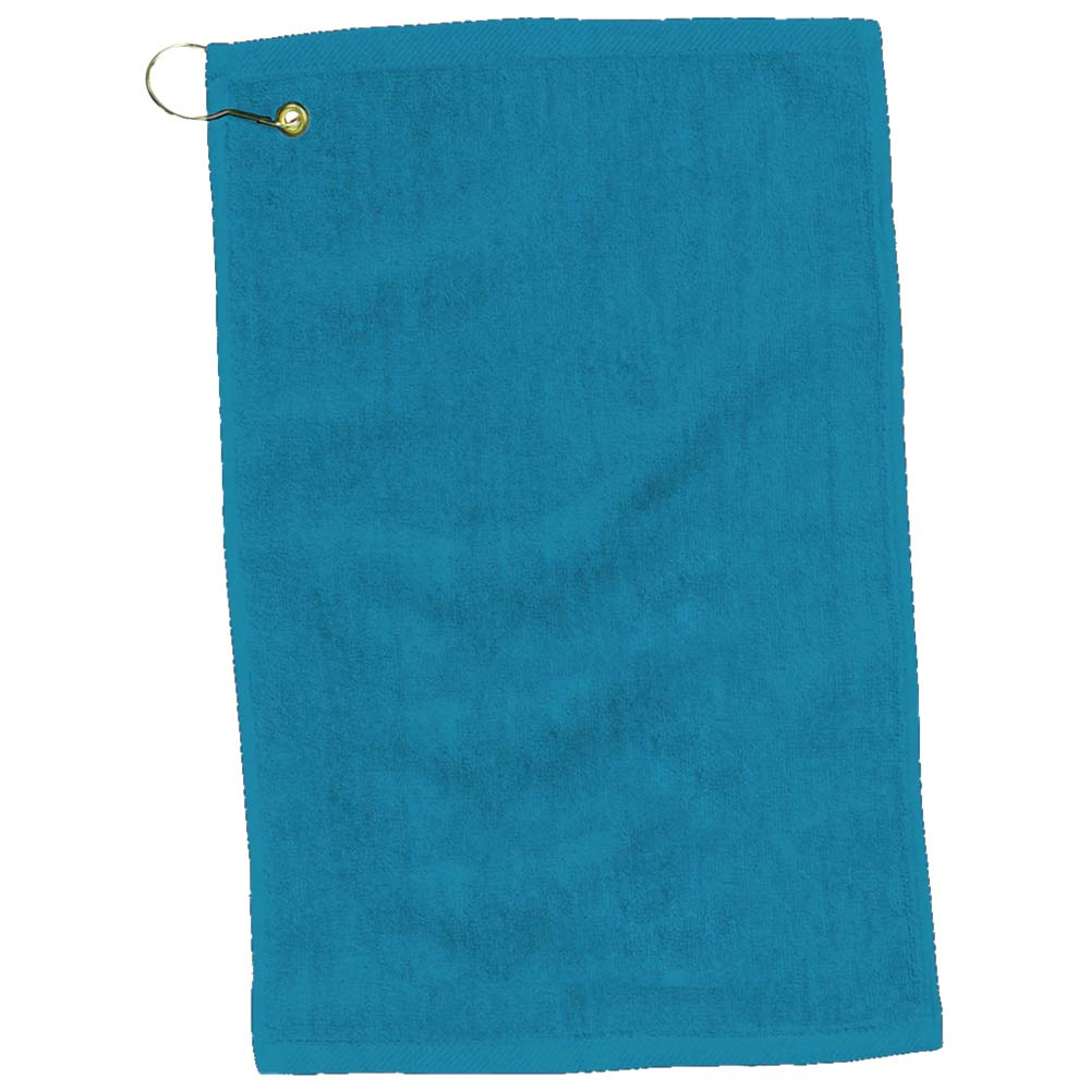 Turkish Hemmed Colored Golf Towel 12"x17" 13