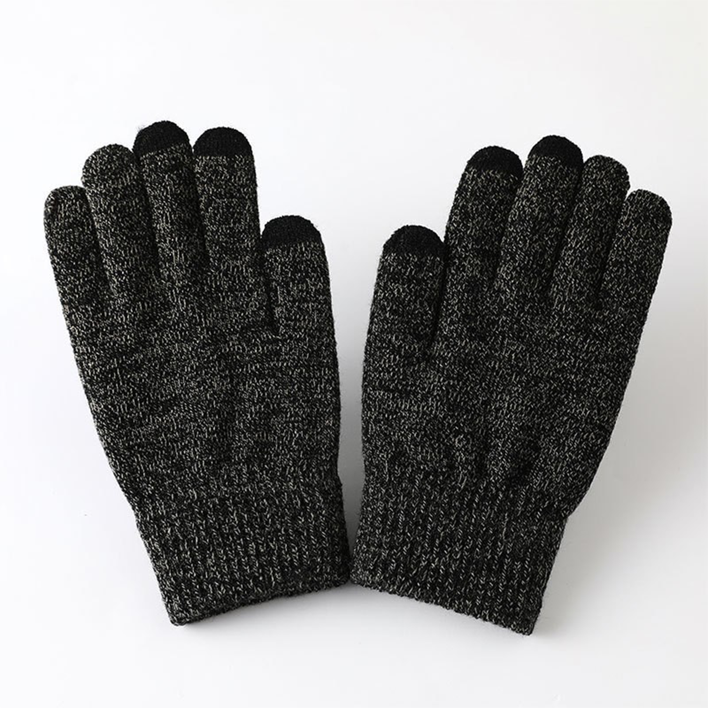 Polyester Anti-Slip Thermal Knit Gloves For Winter Warmth 3