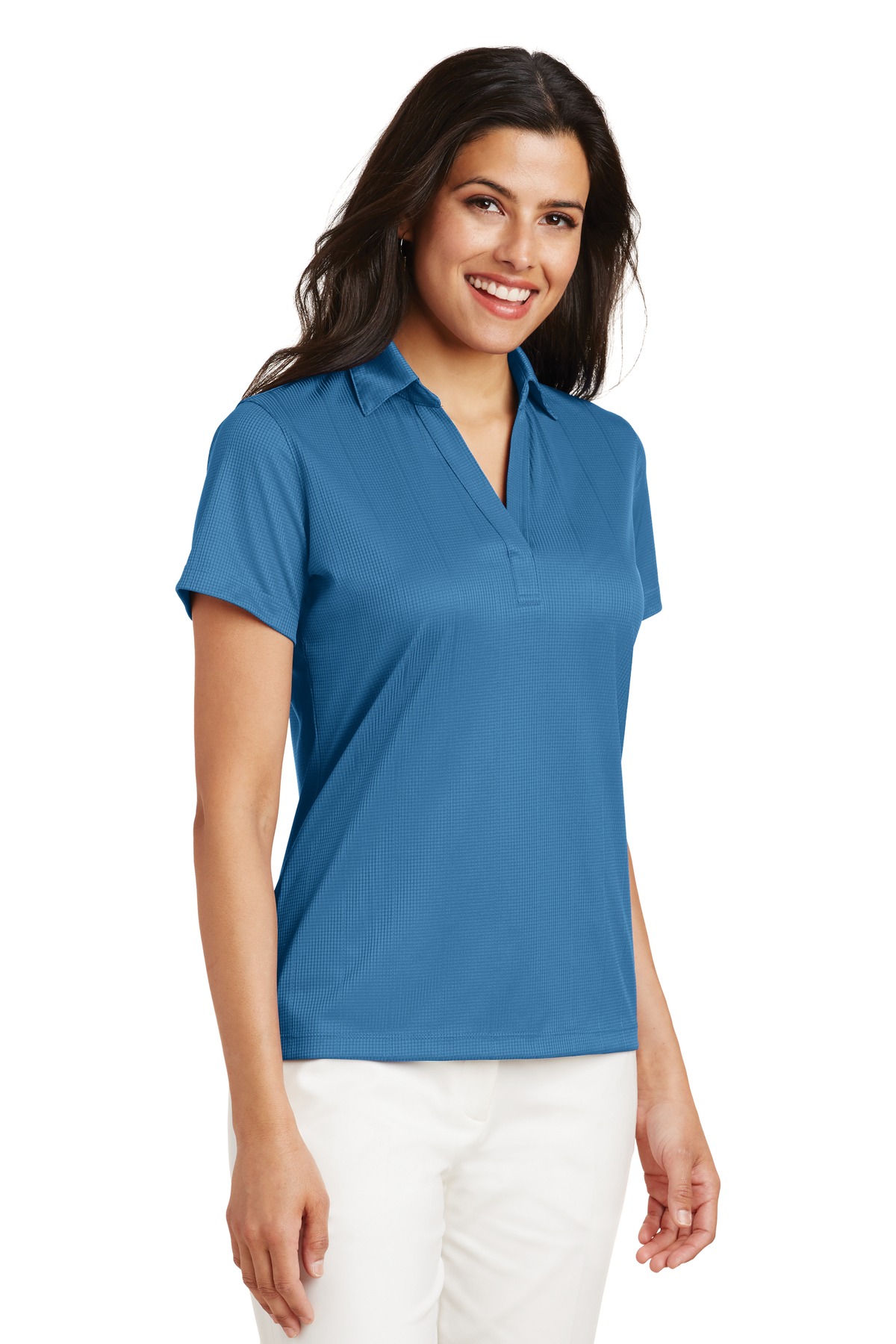 Port Authority Women's Performance Fine Jacquard Polo. L528 29