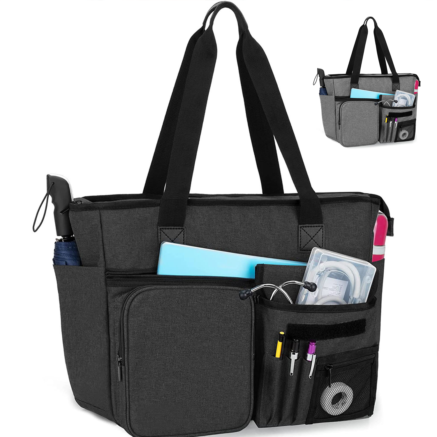 Tote Work Bag With Multiple Pocket 1