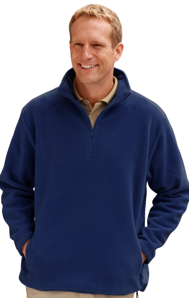 Adult Micro Fleece Zip Pullover 66