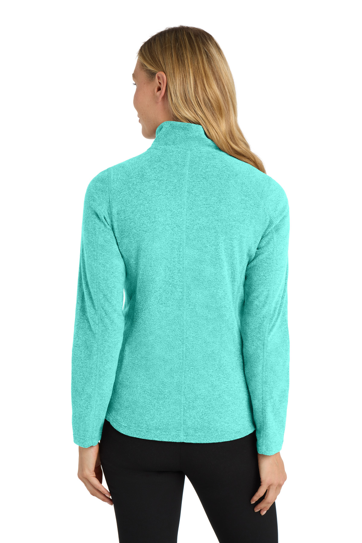 Port Authority Women's Heather Microfleece Full-Zip Jacket. L235 43