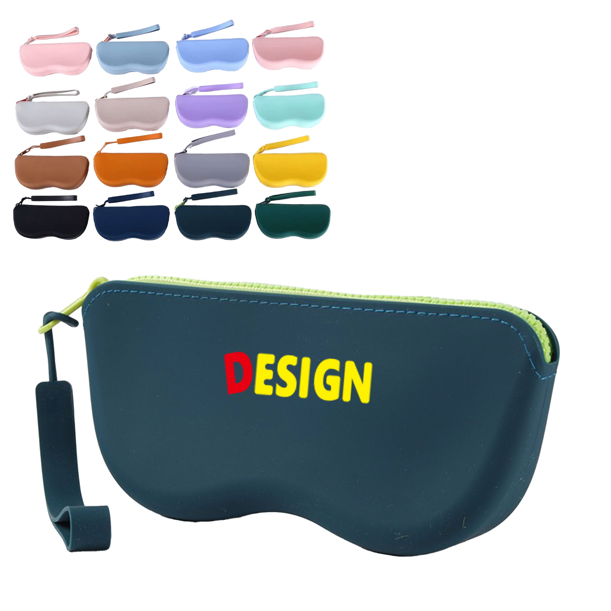 Customizable Silicone Sunglass Case 3