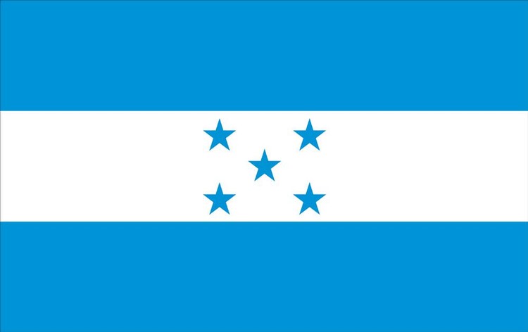 Honduras Flag - 3' x 5' - Nylon 2