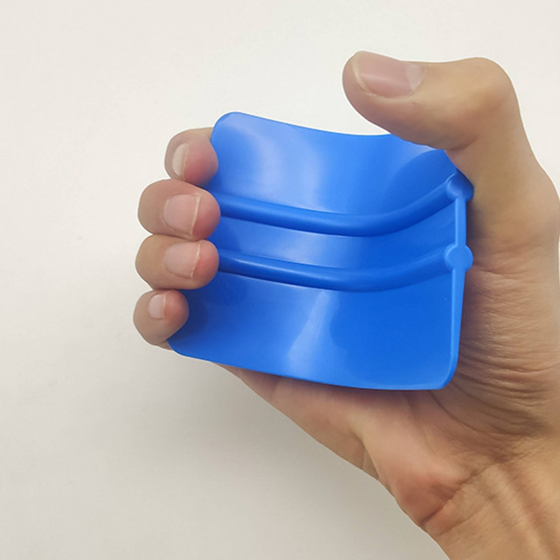 Blue Hand Plastic Scraper 5