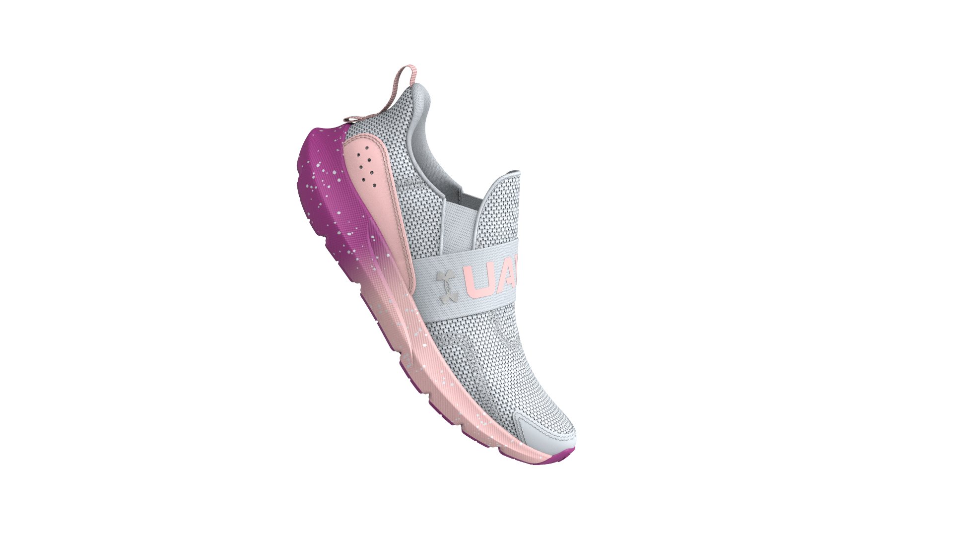 Girls' Pre-School UA Surge 3 Slip MST Running Shoes 2