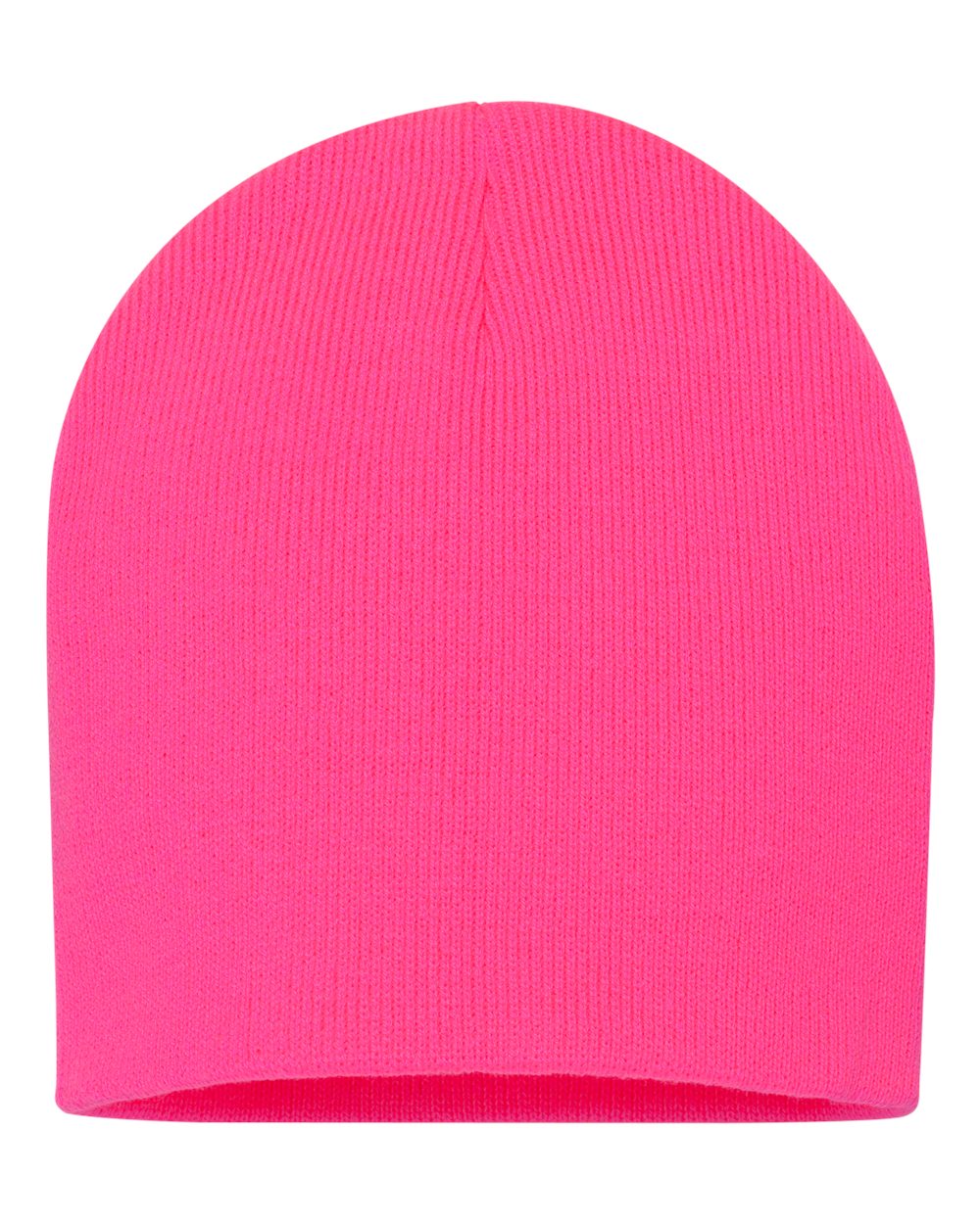 Knit Beanie w/ Sewn Woven Patch 24