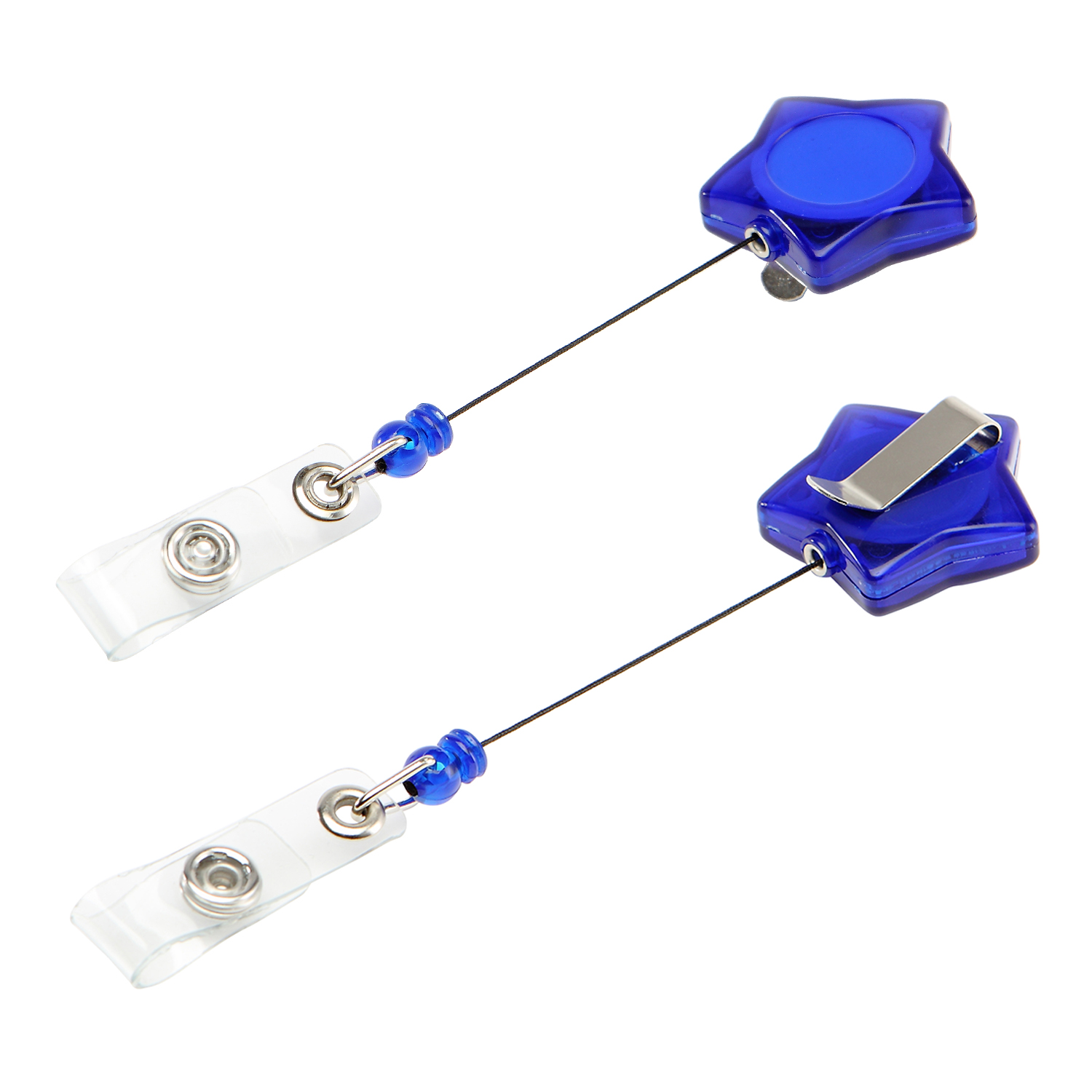 Retractable Star Shape Badge Reel 2