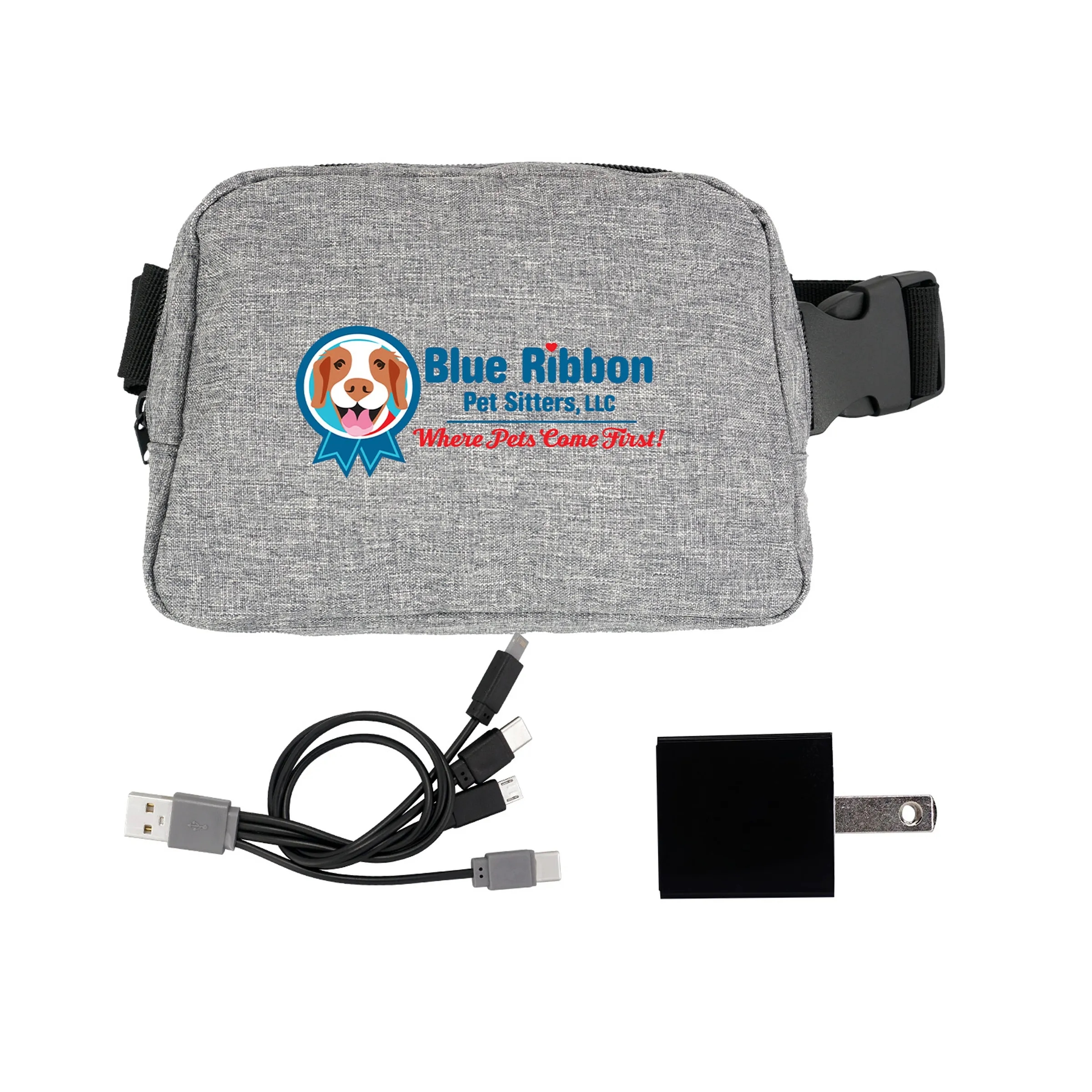 RECYCLED FANNY PACK WALL CHARGING SET 16