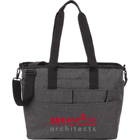 Multi-Pocket Laptop Tote 23