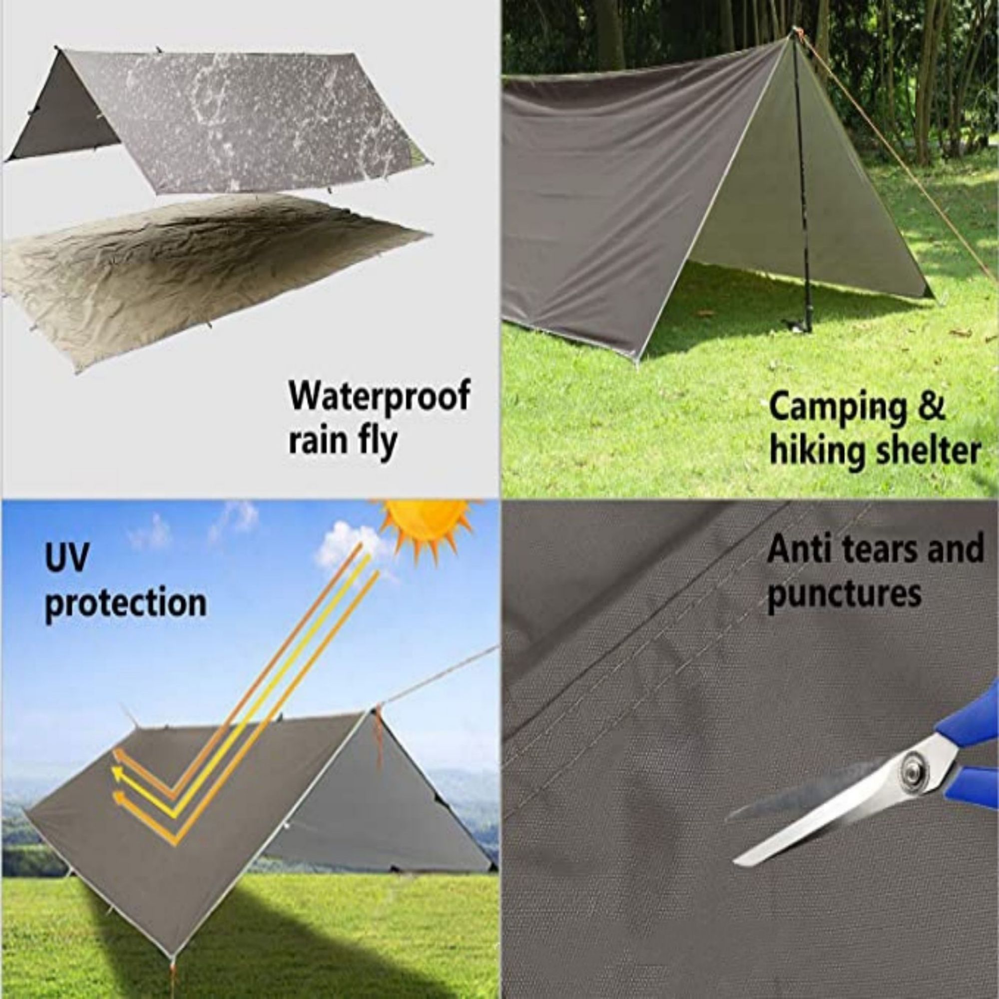 Waterproof Camping Tarp 2