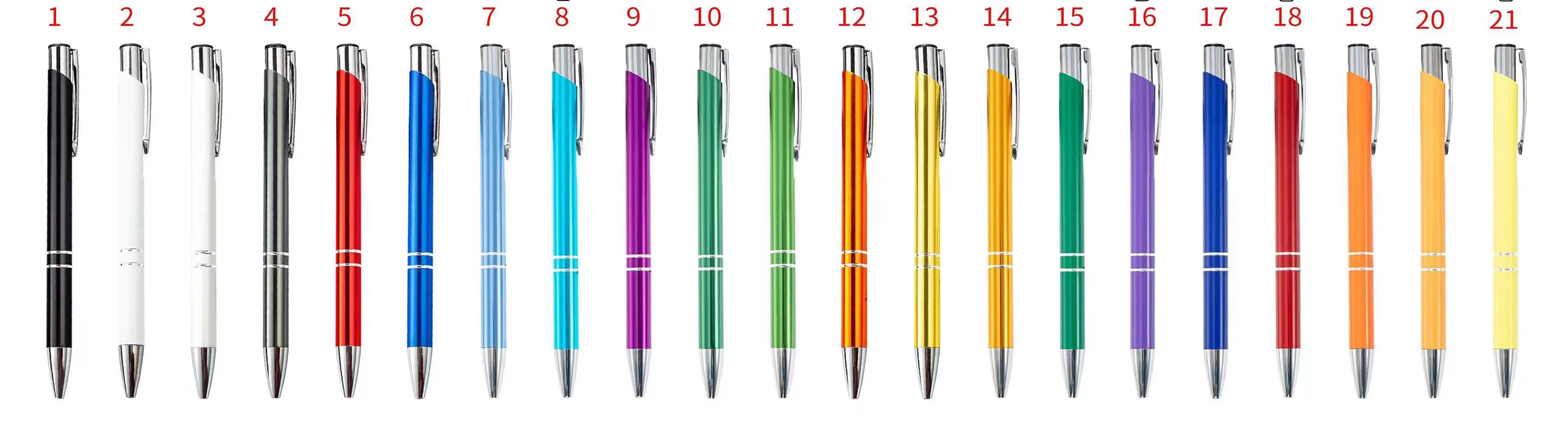 Matte Finish Aluminum Ballpoint Pen with Logo 6