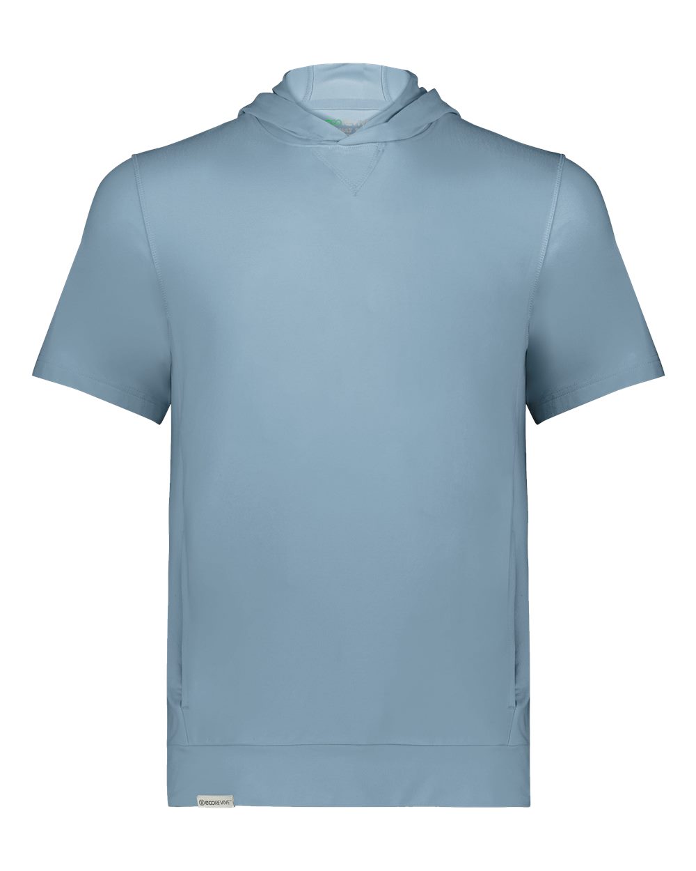 Youth Eco Revive™ Ventura Soft Knit Short Sleeve Hooded Sweatshirt - 222605 17