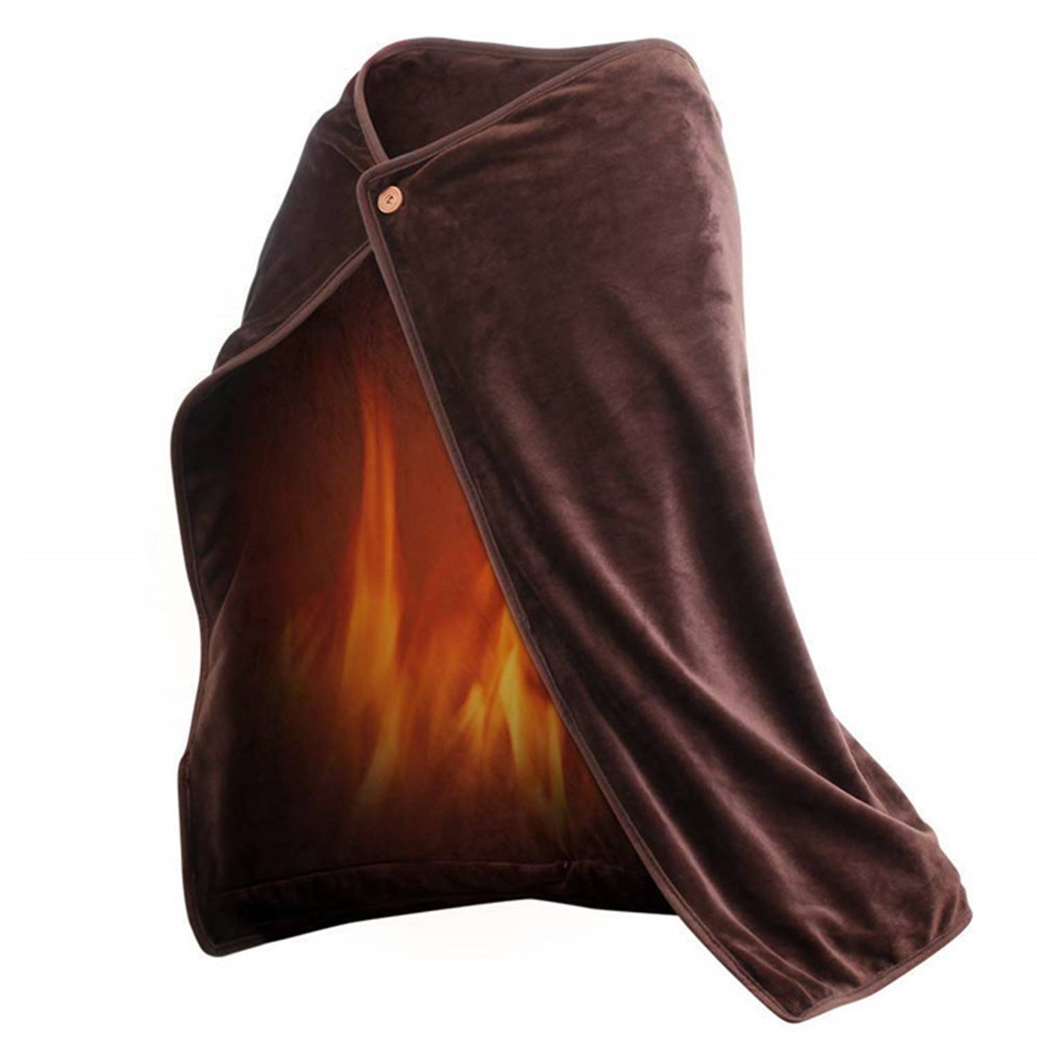 Electric Heated Wearable Blanket Wrap Shawl 13
