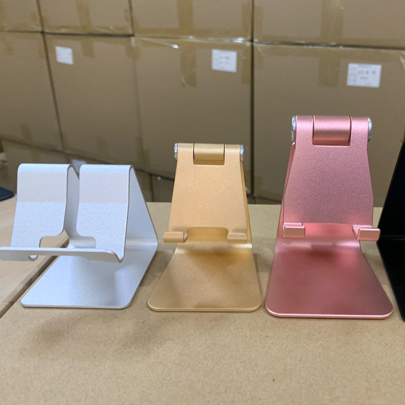 Normal Size Collapsible Metal Desk Phone Holder 2