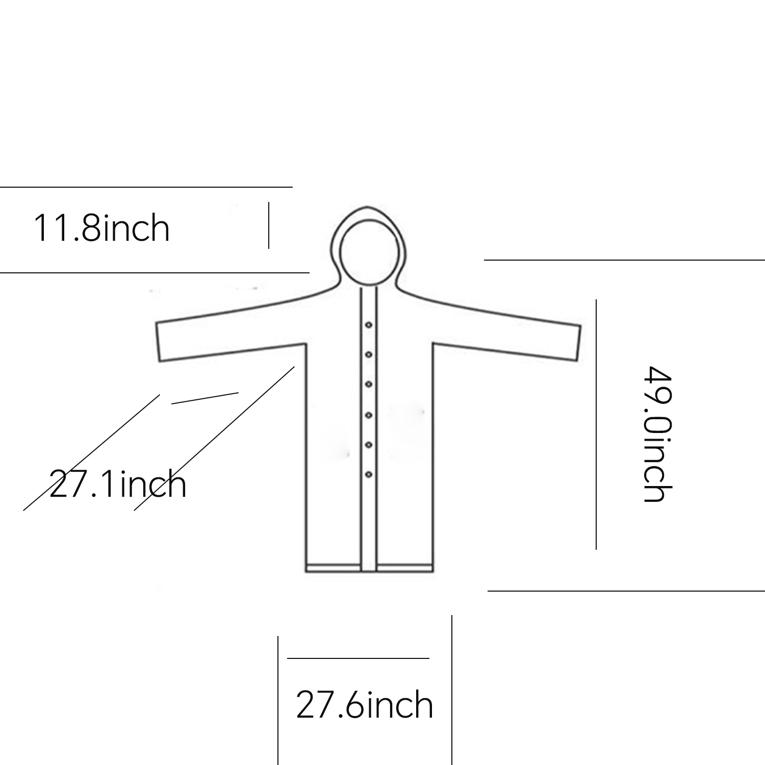 Adult EVA Thick Waterproof Outdoor Raincoat 10