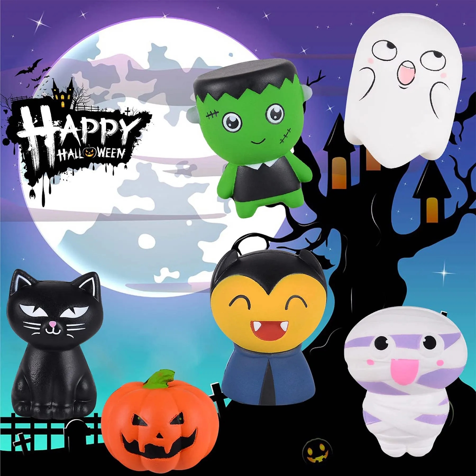 Halloween Slow Rising Stress Reliever Toy 8
