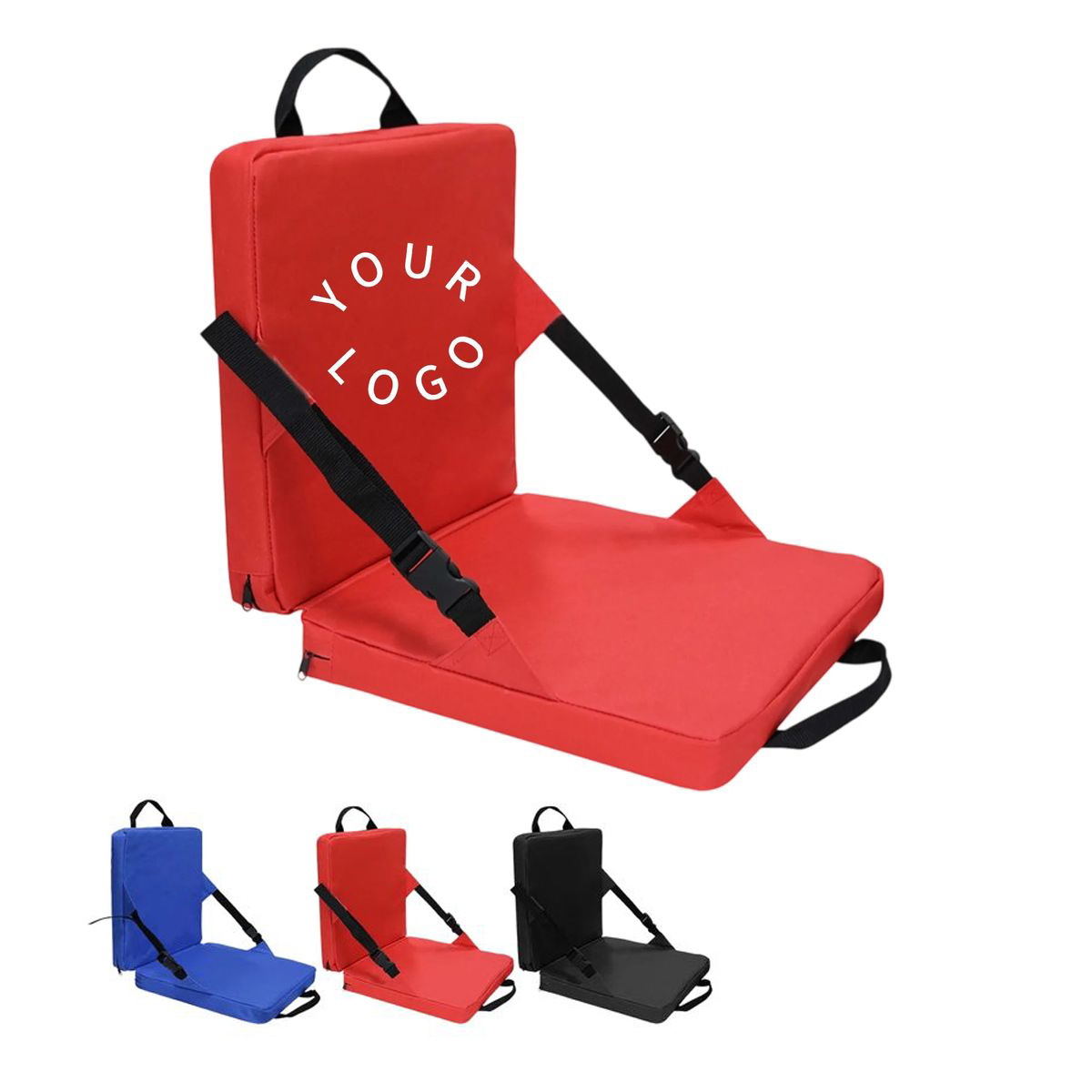 Foldable Stadium Cushion with Waterproof Cover 1