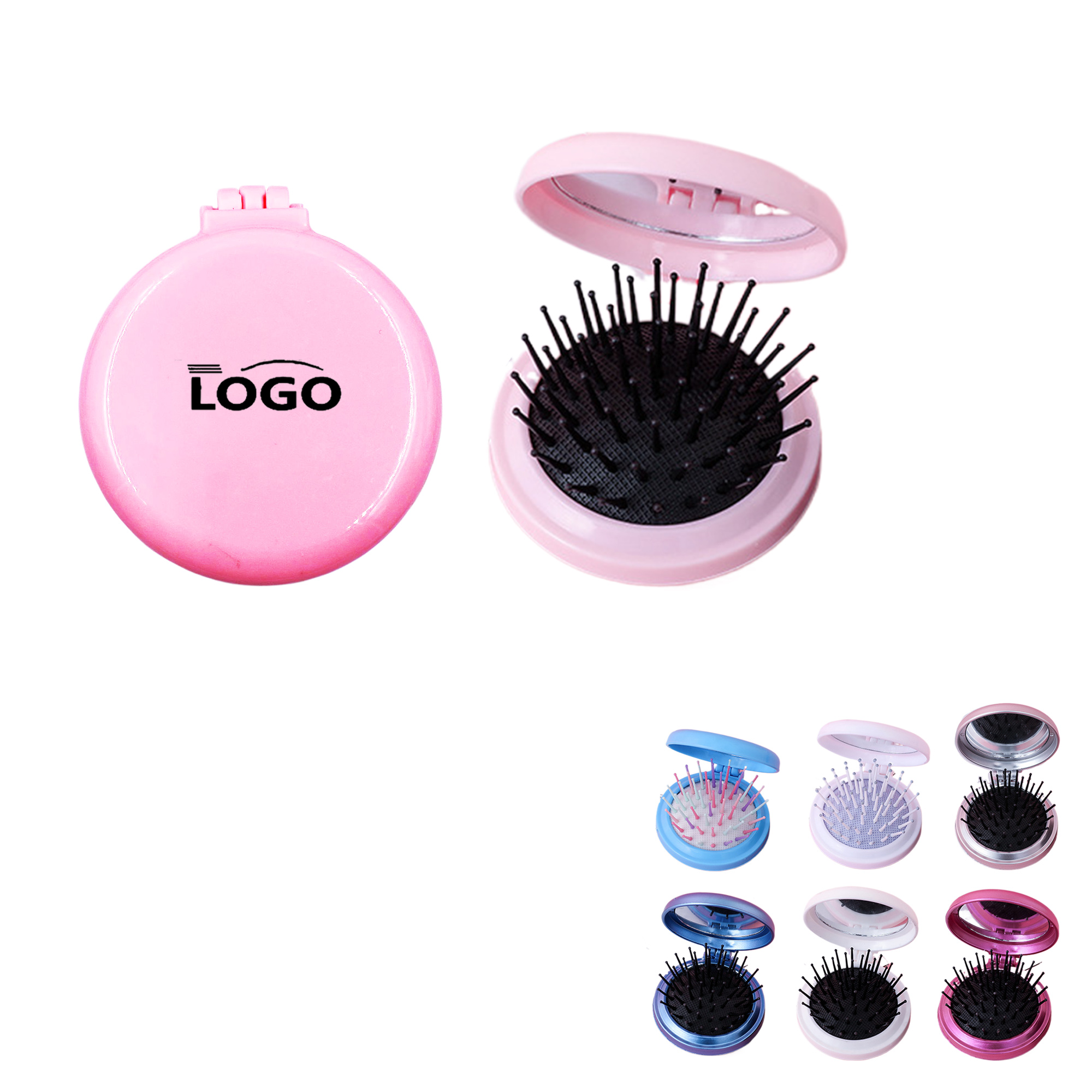 Compact Folding Comb With Mirror 9