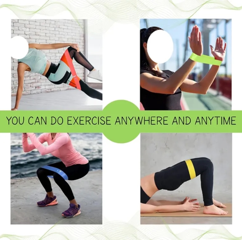 Bulk Custom Logo Loop Resistance Bands for Gyms & Physical Therapy 5
