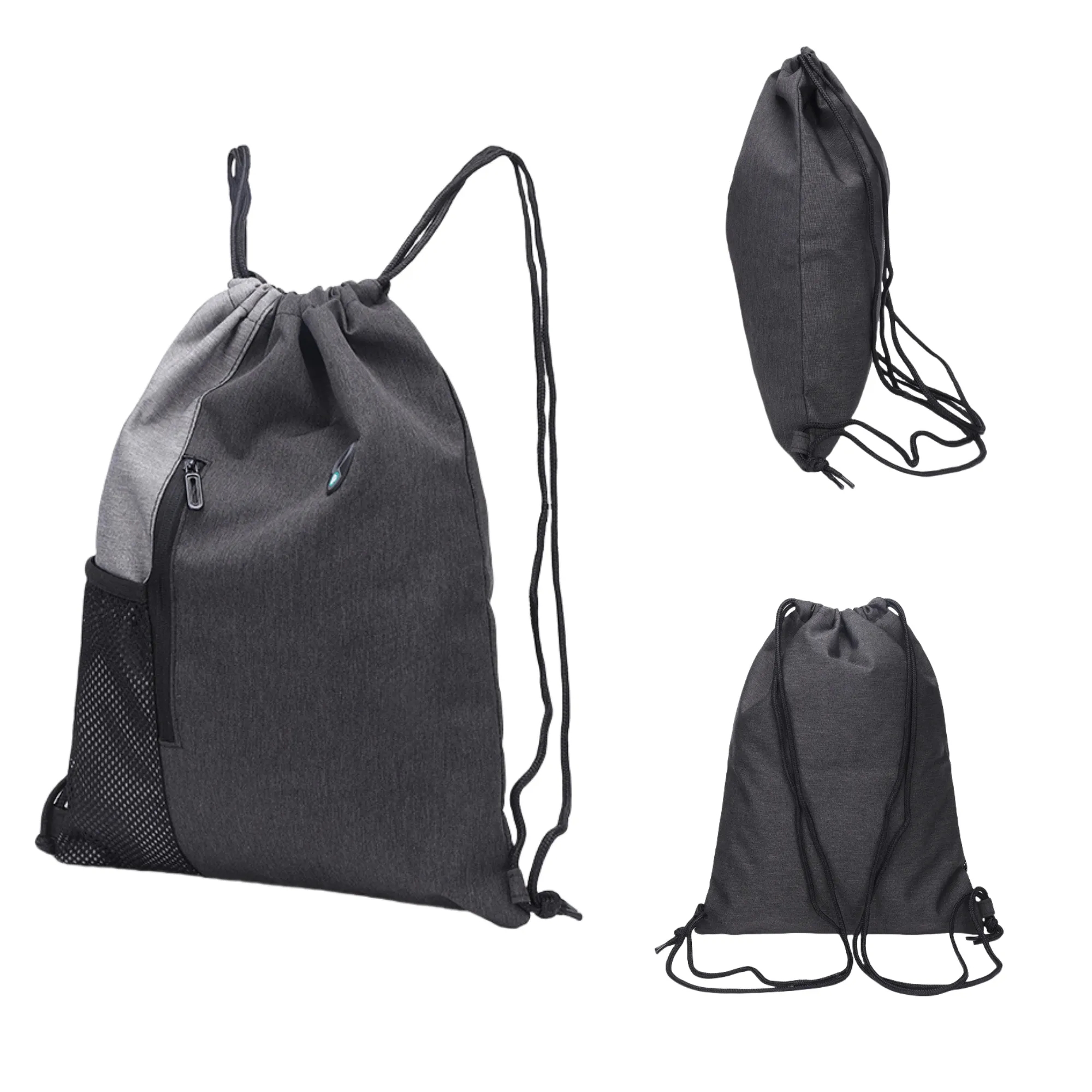 Dual - Color Drawstring Pack Adjustable Straps Team Activity 3