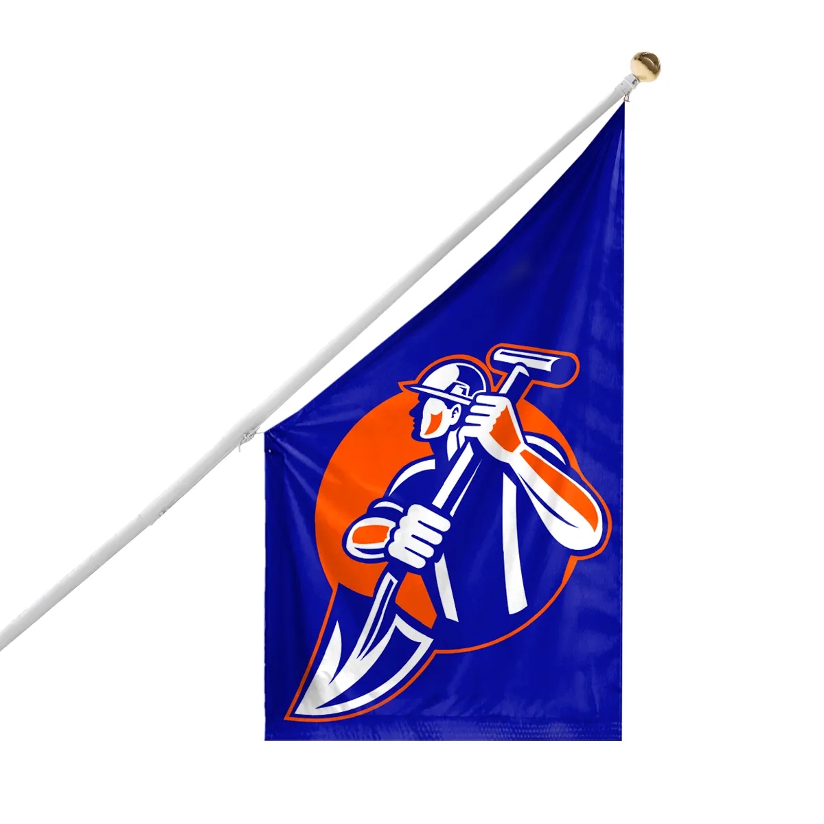 Screen Sublimation Building Flags 5.2' x 3' 4