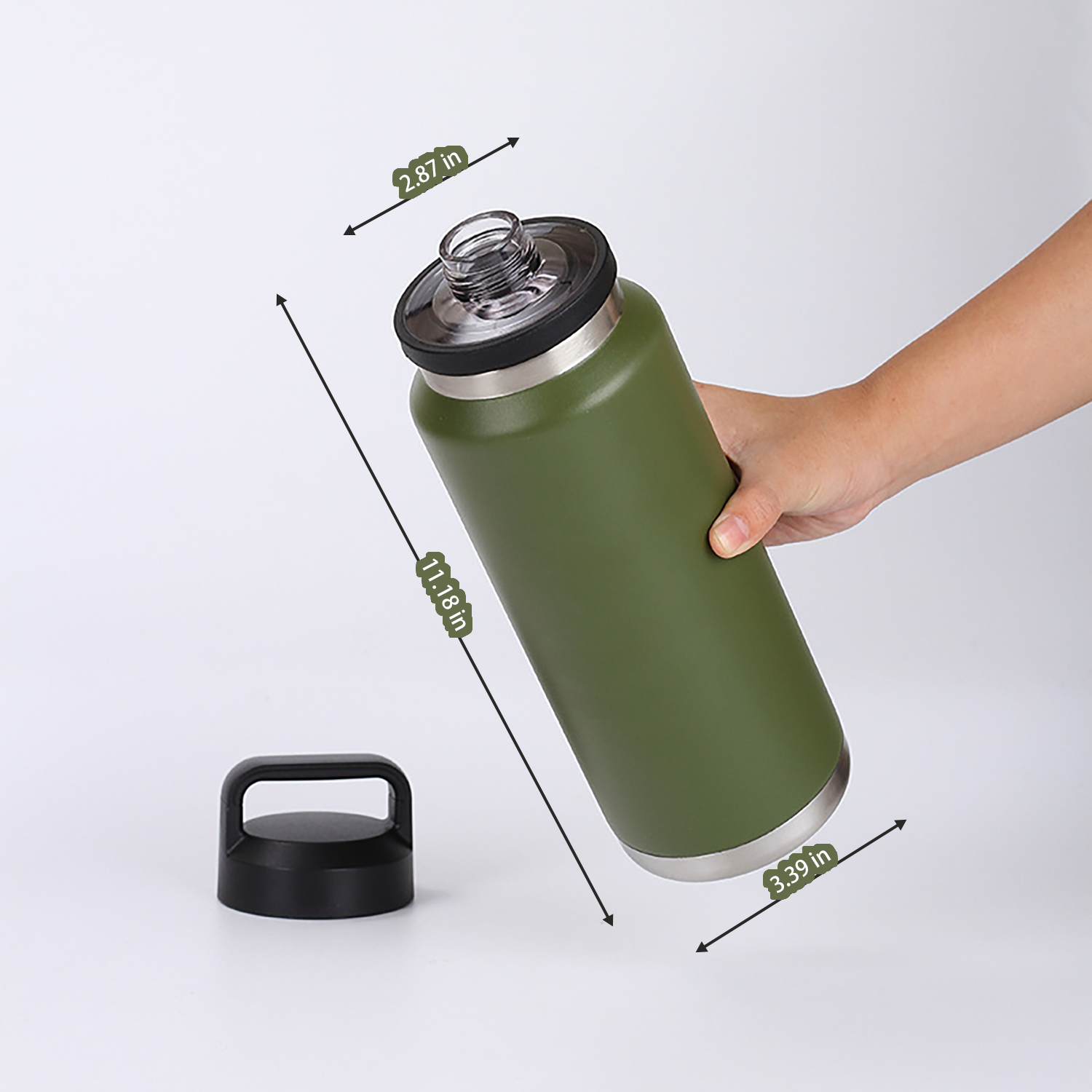 26oz Double-Layer Vacuum Insulated Stainless Steel Bottle, custom water bottle with logo imprint 6