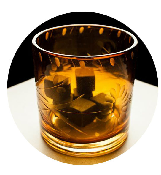 Pure Soft Stone Reusable Rocks for Whiskey Set 6