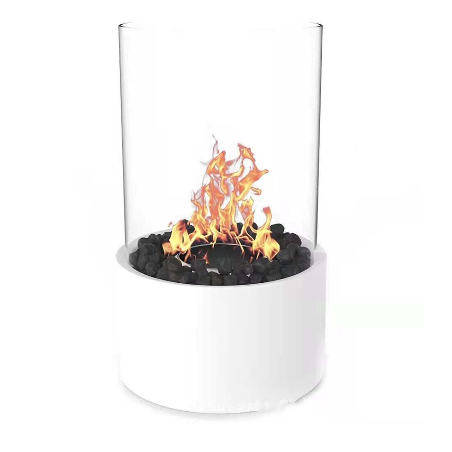 Glass Shield Tabletop Fire Pit 4
