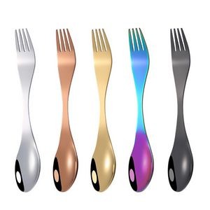 2 IN 1 Dual Heads Fork With Spoon 22