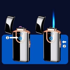 Dual Functions Electric Arc Jet Fire Lighter With USB Charging 19