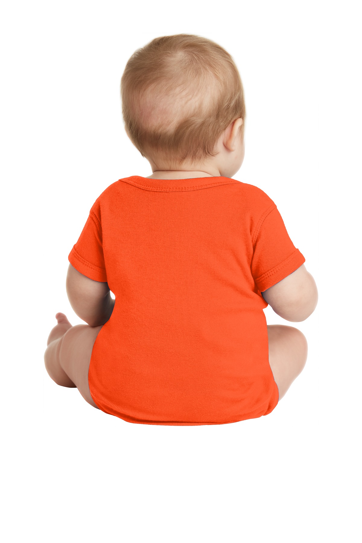 Rabbit Skins Infant Short Sleeve Baby Rib Bodysuit. RS4400 53