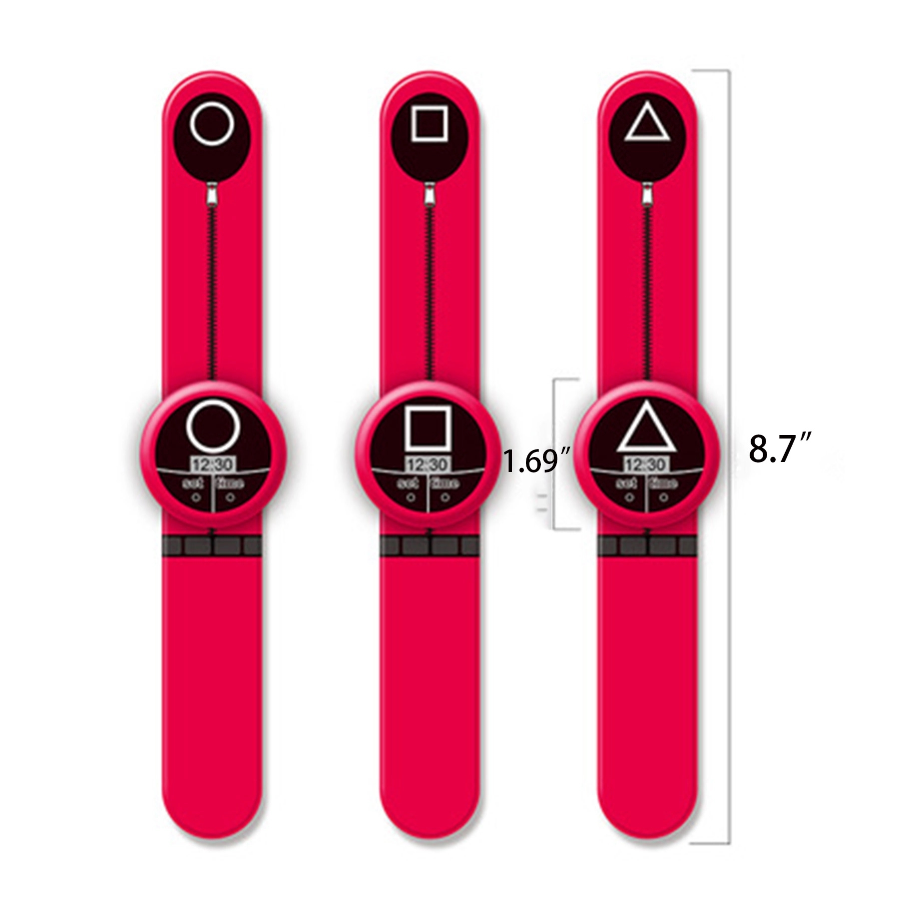 Kids Slap Bracelets watch Wrist Bands 2