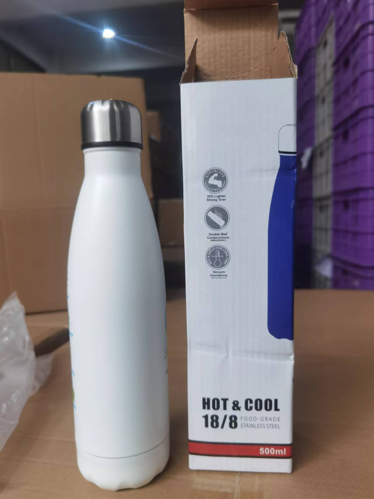 16 OZ Stainless Steel Water Bottle 2