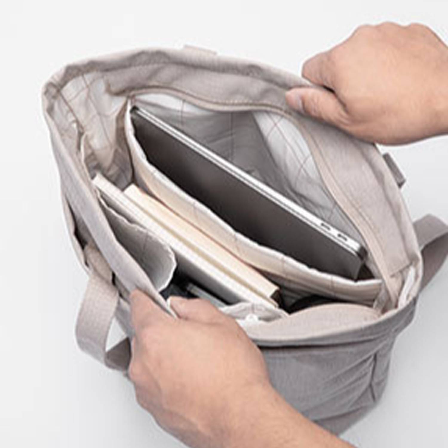 Tote Bag Backpack 2 in 1 Waterproof Holds14" Laptop 5