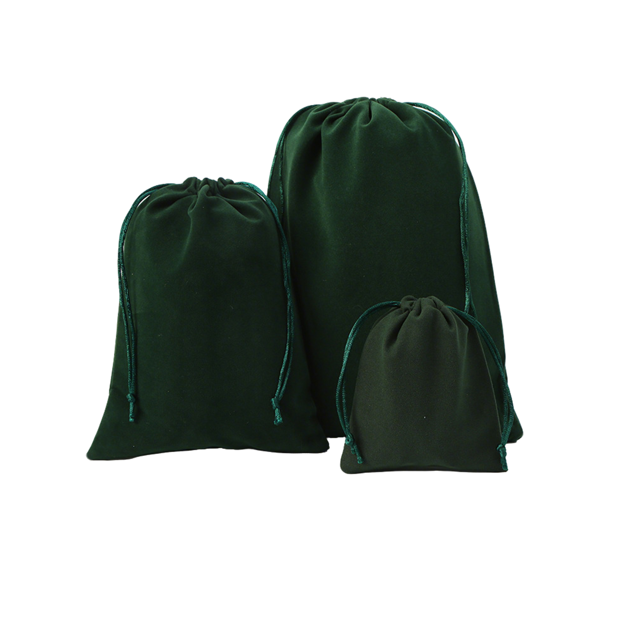 Flocked Drawstring Jewelry Storage Bag 5