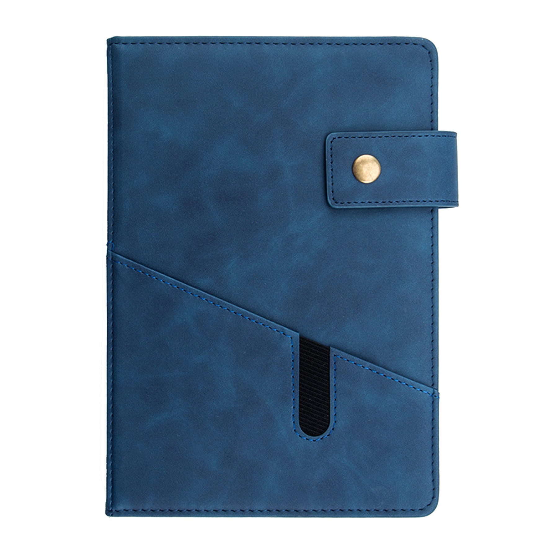 Magnetic Clasp Notebook with 2 Pockets 5