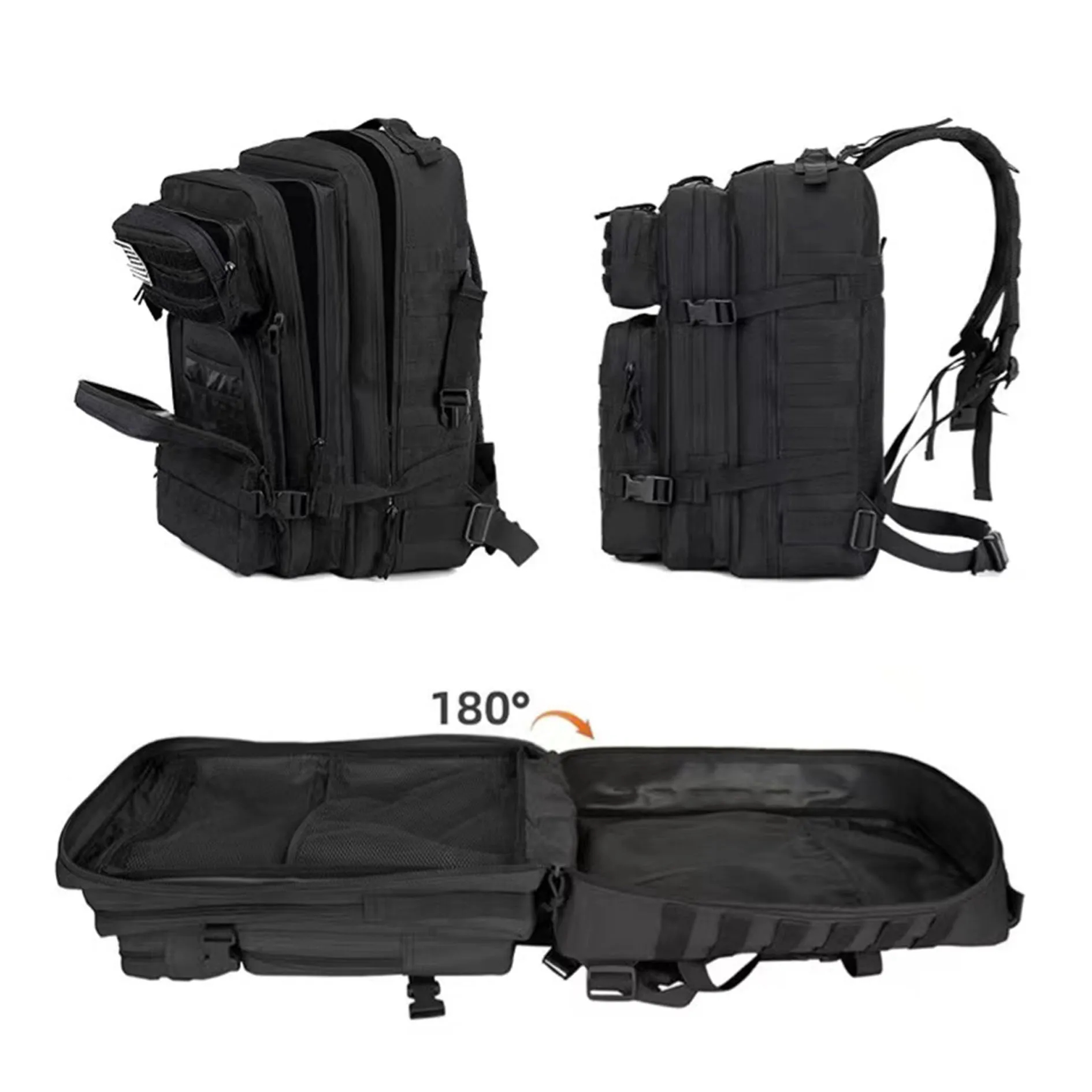 45L Military Tactical Backpack Army Assault Bag 2