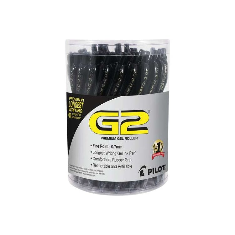 G2 Premium Gel Pens - Black Fine 0.7mm 36 Pack 2
