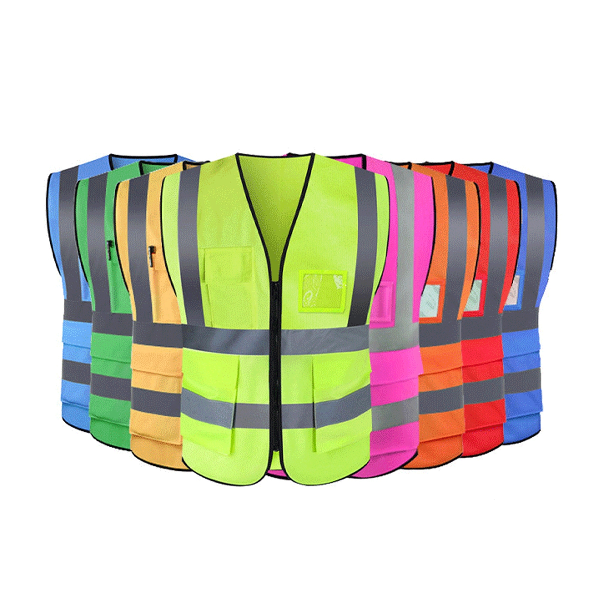 Reflective Yellow Safety Vest 3
