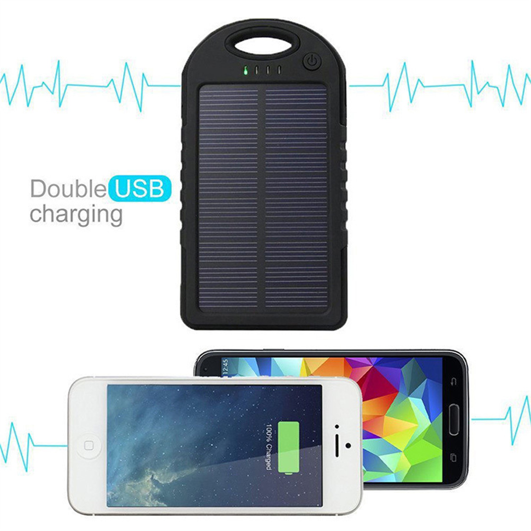 Waterproof Solar Power Bank 4