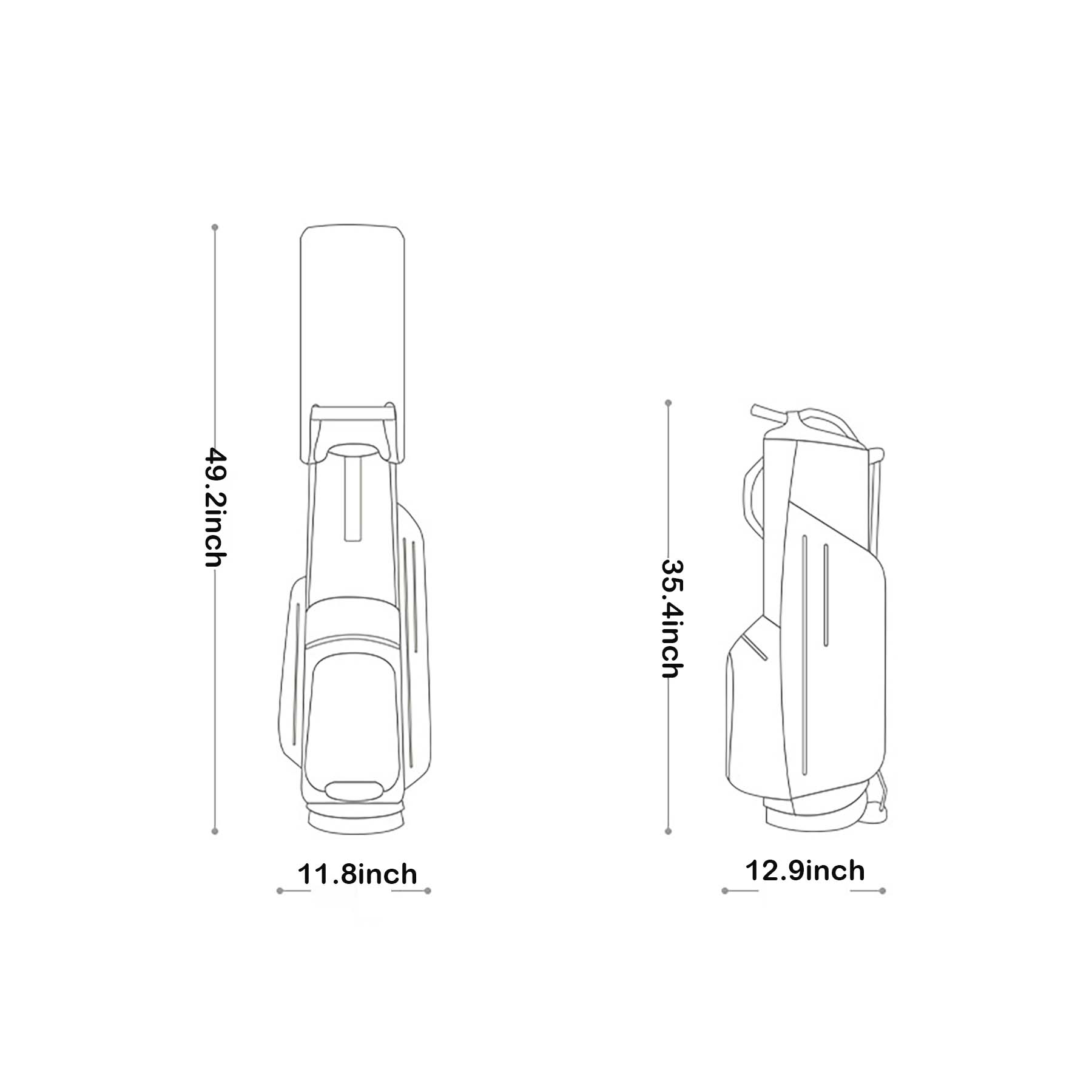 Lightweight Golf Bag 2