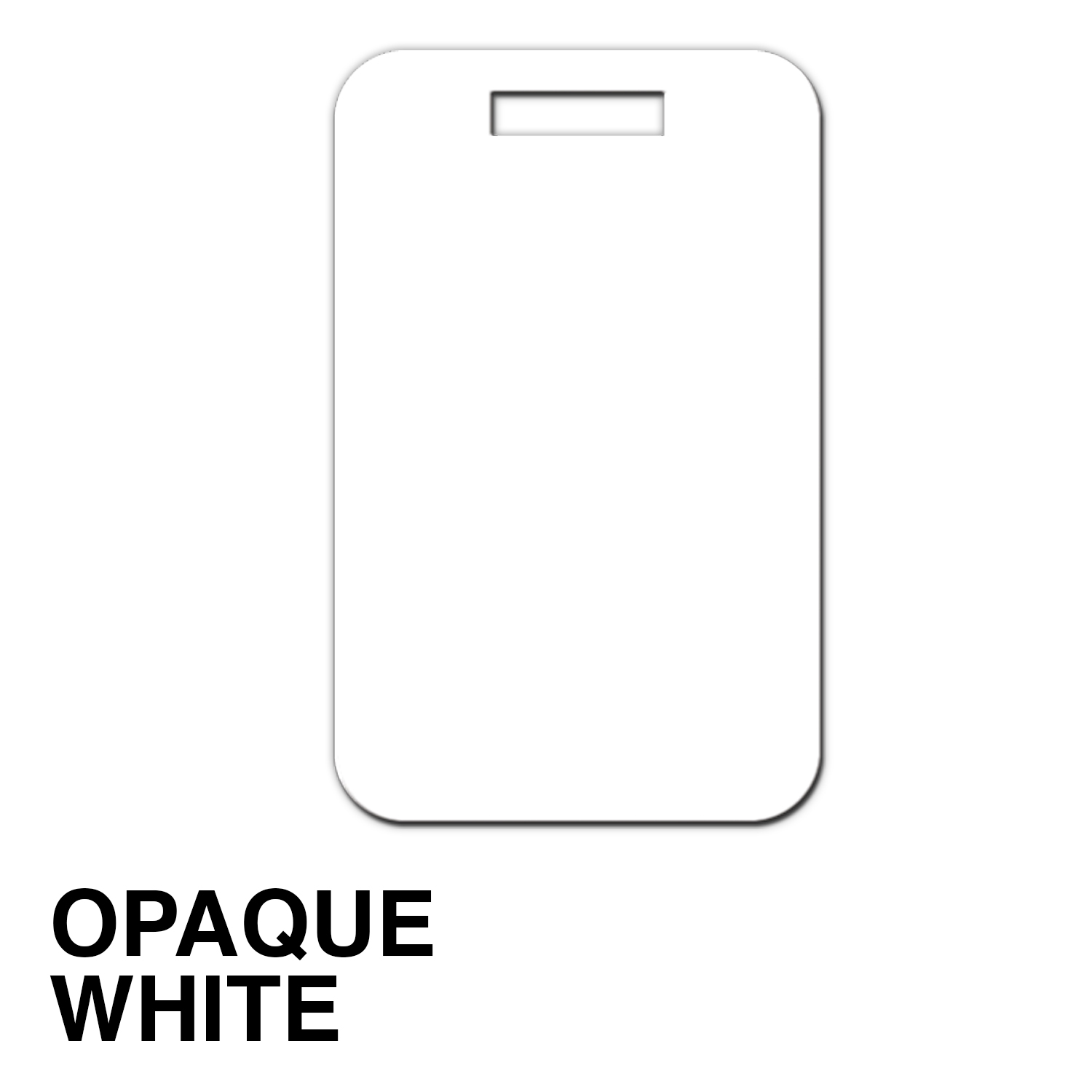 Medium Rectangle Laminated Event Badge - Full Color 2