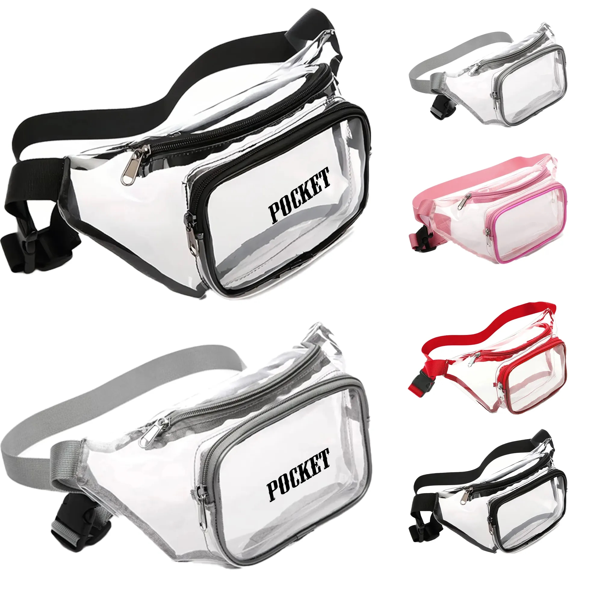 PVC Transparent Fanny Pack 3