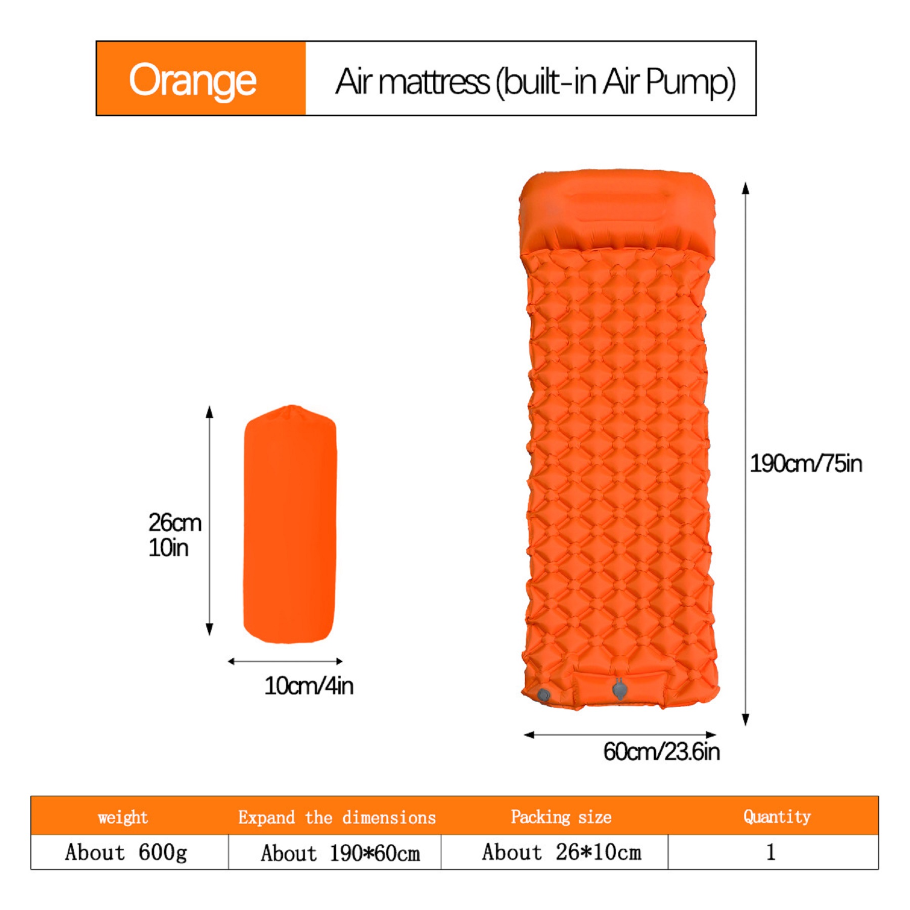 Ultralight Inflatable Sleeping Pad 11