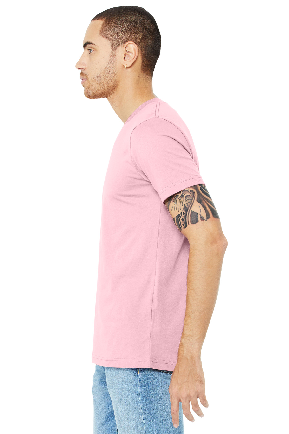 BELLA+CANVAS Unisex Jersey Short Sleeve V-Neck Tee. BC3005 6