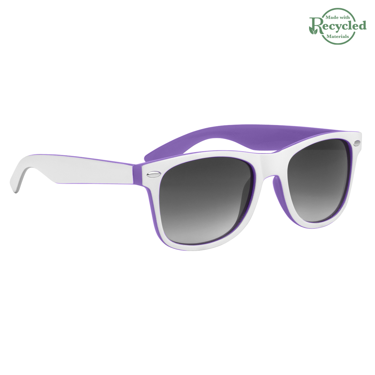 Two-Tone Malibu Sunglasses 57
