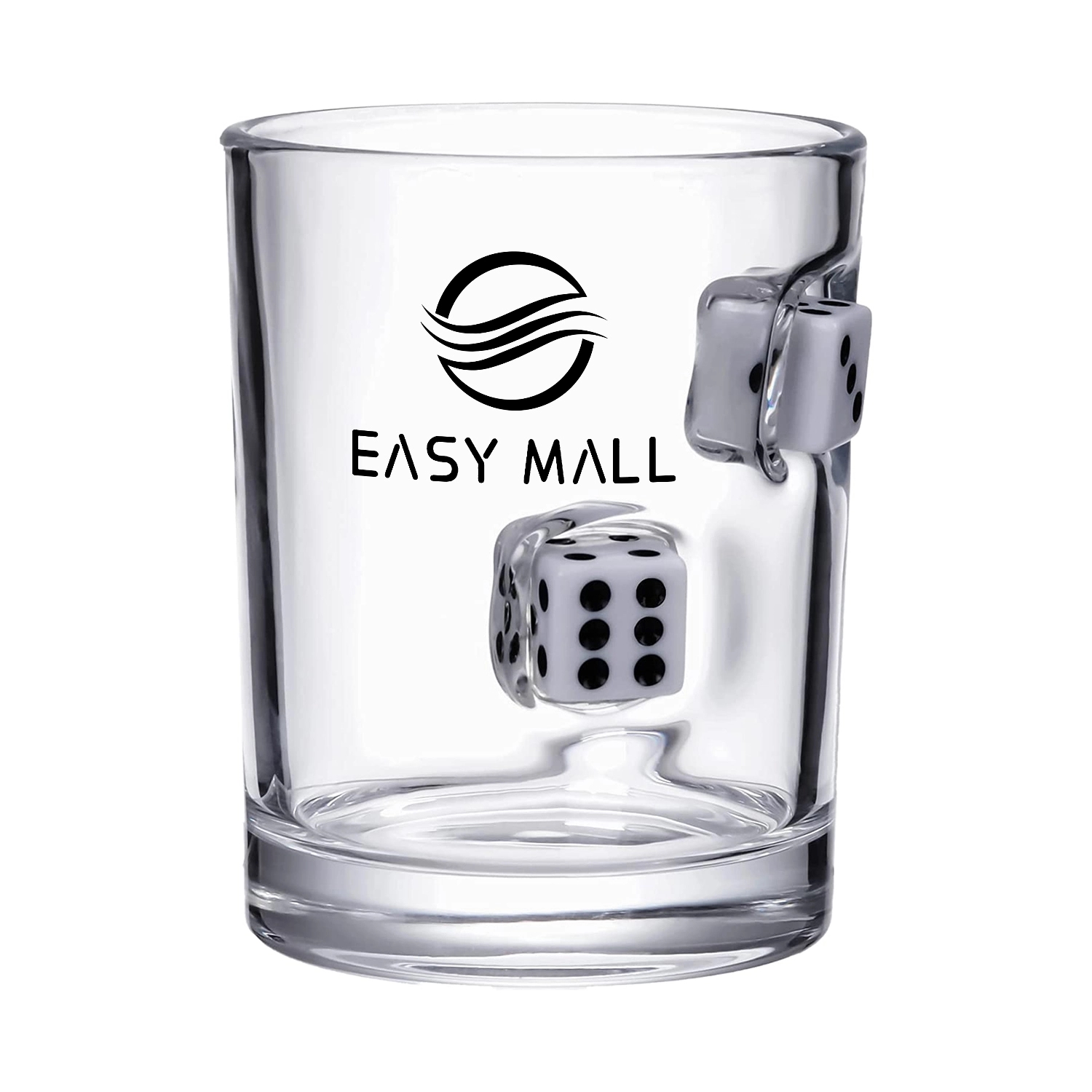 8Oz Stuck In Beer Pint Glass With Dice 2