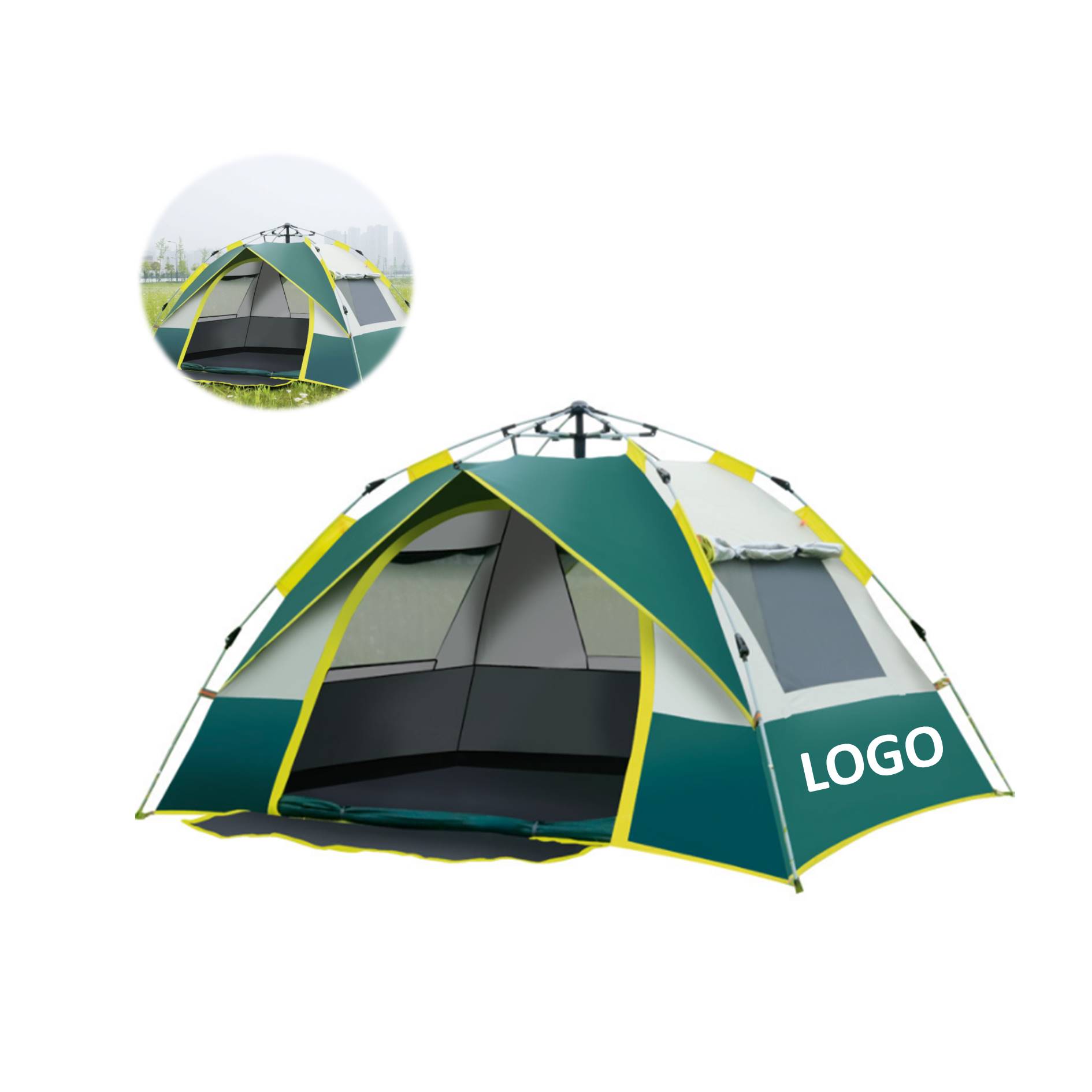 Outdoor Automatic Beach Camping Tent 1